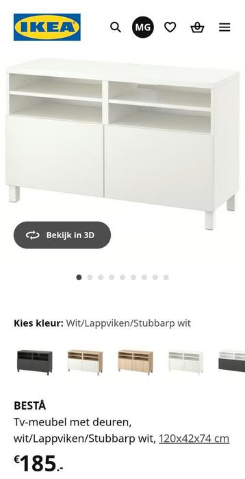 Ikea besta tv-meubel - afbeelding 3