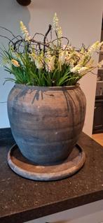 Grote kruikpot Aura peeperkorn, zonder inhoud, Ophalen, Rond, 40 cm of meer