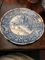 Wandbord Delfts blauw, Ophalen of Verzenden