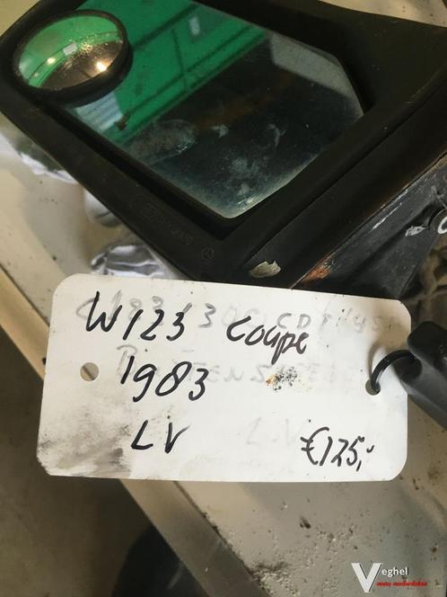 Mercedes W123 coupe 1983 Buitenspiegel links Handbediend, Auto-onderdelen, Spiegels, Gebruikt, Ophalen of Verzenden