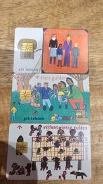 PTT UNICEF telefoonkaarten set van 6 – kleurrijk & zeldzaam, Ophalen of Verzenden, Nederland