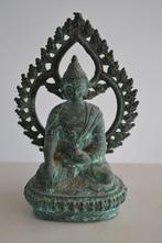 mooie bronzen boeddha, budha, boeda, antiek, Ophalen of Verzenden, Brons