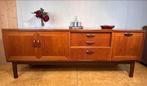 Gratis bezorging!Mid century retro vintage GPlan Dressoir60s, Mid century retro vintage teak dressoir GPlan 1960, Gebruikt, Met deur(en)