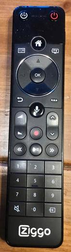 ZIGGO AFSTANDSBEDIENING VOOR ZIGGO MEDIABOX / VOICE CONTROL, Ophalen of Verzenden, Gebruikt, Origineel, Receiver of Versterker