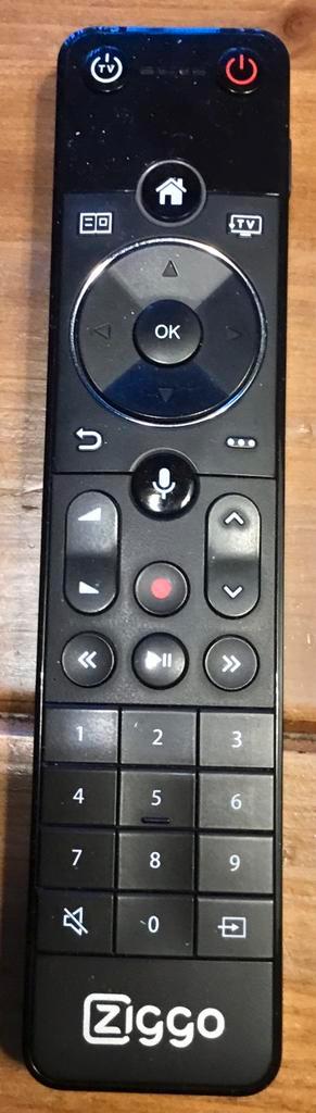 ZIGGO AFSTANDSBEDIENING VOOR ZIGGO MEDIABOX / VOICE CONTROL beschikbaar voor biedingen