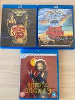 Return of the living dead 1 2 3 blu ray trilogy, Cd's en Dvd's, Ophalen of Verzenden, Zo goed als nieuw, Horror