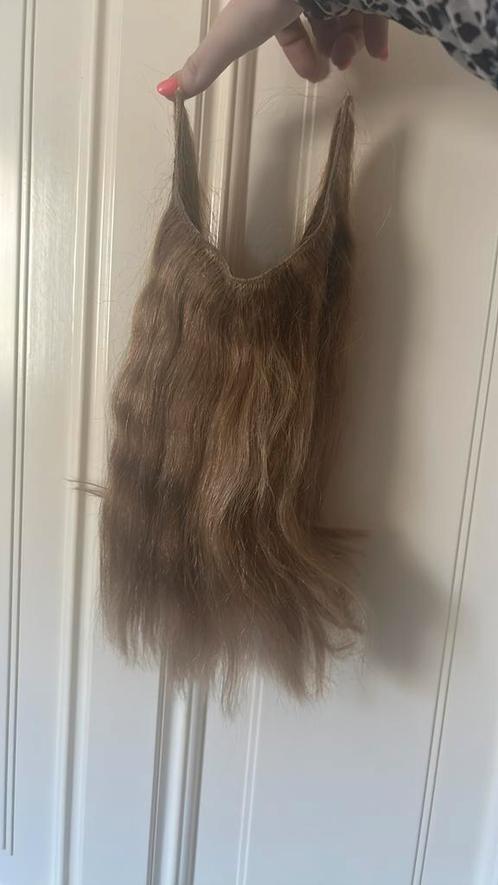 Visgraad hairweave / extensions, Sieraden, Tassen en Uiterlijk, Uiterlijk | Haarverzorging, Zo goed als nieuw, Pruik of Haarverlenging