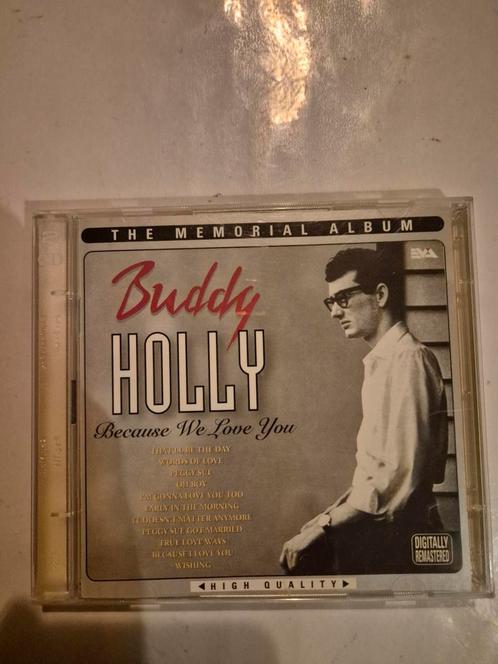 Buddy Holly - The memorial album. 2cd. 1995, Cd's en Dvd's, Cd's | Rock, Gebruikt, Alternative, Ophalen of Verzenden