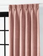 Roze verduisterend gordijn 260 breed en 228cm hoog., Ophalen, 200 cm of meer, 200 cm of meer
