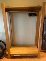 Massief eikenhouten garderobe / kapstok, Ophalen, Zo goed als nieuw