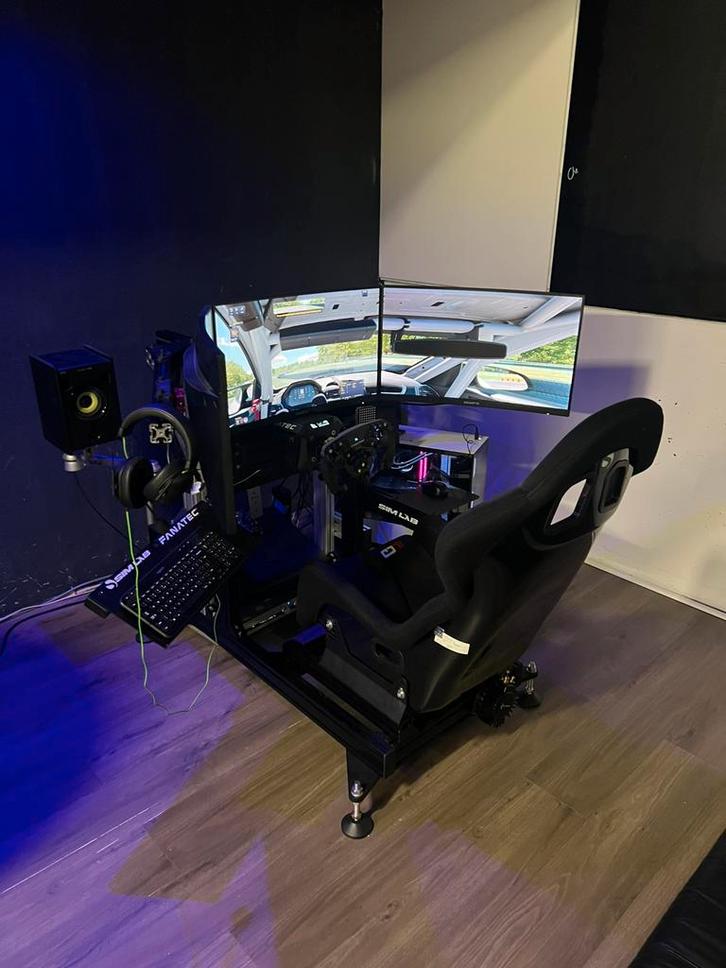 Professionele Simrace Rig – Assetto Corsa / iRacing / F1 –, Spelcomputers en Games, Virtual Reality, Zo goed als nieuw, Overige platformen