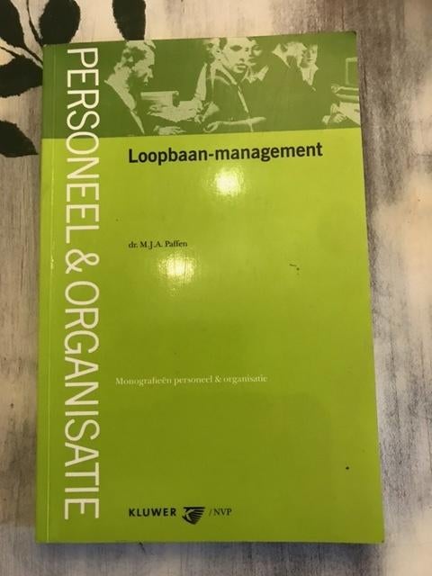 Loopbaanmanagement, Ophalen of Verzenden, Beta, Zo goed als nieuw, HBO