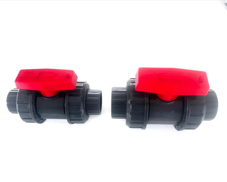 Budget Kogelkranen 40mm & 32mm - PVC, Doe-het-zelf en Verbouw, Buizen en Afvoer, Nieuw, Overige typen, Pvc, Minder dan 2 meter