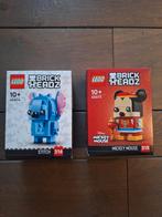 nieuw lego brick headz 40674 stitch en 40673 Mickey mouse, Nieuw, Complete set, Ophalen of Verzenden, Lego