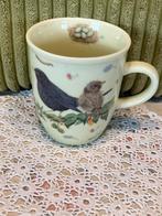 Beker, mok, vogeltjes (230226), Ophalen of Verzenden, Zo goed als nieuw, Overige stijlen, Kop(pen) en/of Schotel(s)