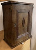 Antiek houten medicijnkastje / wandkastje, Ophalen of Verzenden