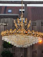 Palwa Kroonluchter hanglamp vintage 60's hollywood regency, Ophalen, Gebruikt, Glas, Hollywood regency, Vintage