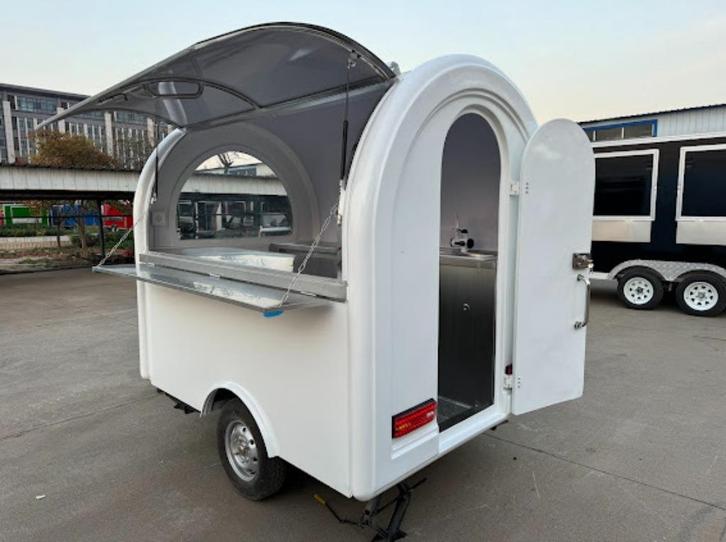 Foodtrailer foodtruck max 750kg B rijbewijs LAATSTE 2 STUKS!, Auto diversen, Aanhangers en Bagagewagens, Nieuw, Ophalen