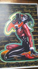 Harley Quinn Gesigneerde Print - Paul Renaud, Antiek en Kunst, Kunst | Litho's en Zeefdrukken, Ophalen of Verzenden