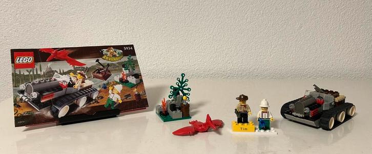 5934 LEGO Adventurers Dino Explorer, Kinderen en Baby's, Speelgoed | Duplo en Lego, Zo goed als nieuw, Lego, Complete set, Ophalen of Verzenden