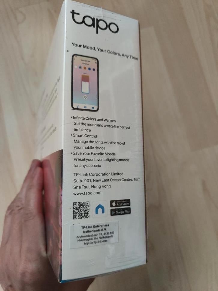 nieuw Tapo smart multicolor LED strip, Huis en Inrichting, Lampen | Losse lampen, Nieuw, Led-lamp, Minder dan 30 watt, Overige fittingen