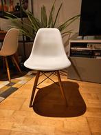 Kuipstoeltjes (6 stuks, wit), Huis en Inrichting, Stoelen, Gebruikt, Hout, Wit, Modern (Eames Plastic Chair DSW)