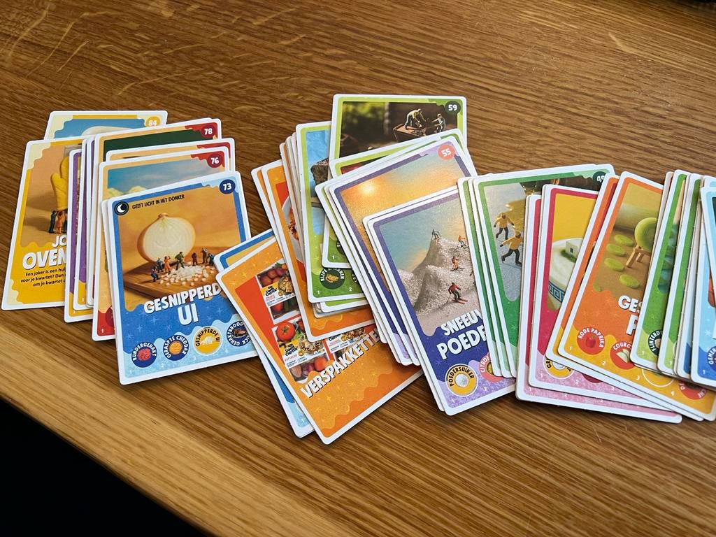 Jumbo Samen Lekker Cheffen - Nick Toet Kaartspel, Een of twee spelers, Ophalen of Verzenden, Zo goed als nieuw