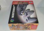 Nintendo 64 in doos, Spelcomputers en Games, Spelcomputers | Nintendo 64, Ophalen of Verzenden, Gebruikt, Met 1 controller