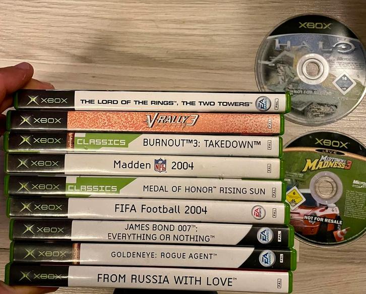 KOOPJE: 11 Xbox classic games | Weg ermee!, Spelcomputers en Games, Games | Xbox Original, Gebruikt, Overige genres, 2 spelers