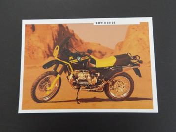 verkoopsheet BMW R80GS beschikbaar voor biedingen