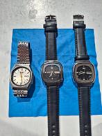 3 x Vintage Seiko 5, Verzenden, Gebruikt, Zwart, IOS
