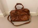 Cowboysbag Luiertas Cognac met aankleedmatje, Ophalen of Verzenden, Gebruikt, Schoudertas