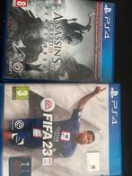 PS4 Spellen: Assassin's Creed III & FIFA 23, Avontuur en Actie, Online, Gebruikt, 1 speler