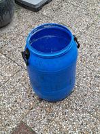 blauw vat, Ophalen, Gebruikt