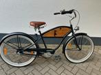 Zwarte fiets beachCruiser van  merk Elektra model Hollywood., Fietsen en Brommers, Fietsen | Cruisers en Lowriders, Cruiser, Heren