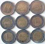 Speciale 2-euro munten Duitsland 2006-2009   , Verzenden, Duitsland, 2 euro, Losse munt
