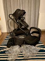 Nuna Demi Grow Zwart kinderwagen Complete Set, Gebruikt, Combiwagen, Met reiswieg, Ophalen