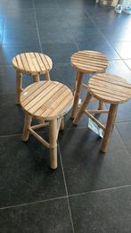 Bamboe krukje/tafeltje nieuw, Ophalen of Verzenden, Zo goed als nieuw, Hout