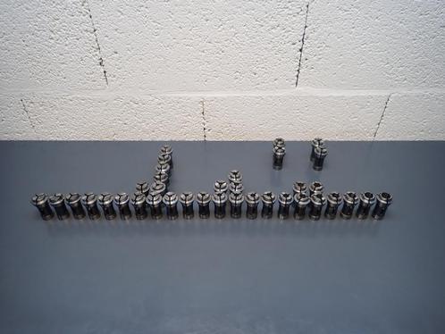 Spantangen F22 / 140E / Din 6343 / Collets set 37x, Doe-het-zelf en Verbouw, Draaibanken, Gebruikt, Ophalen of Verzenden