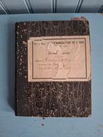 Oud Frans botanisch notitieboek rond 1900, Ophalen of Verzenden, M. Roux