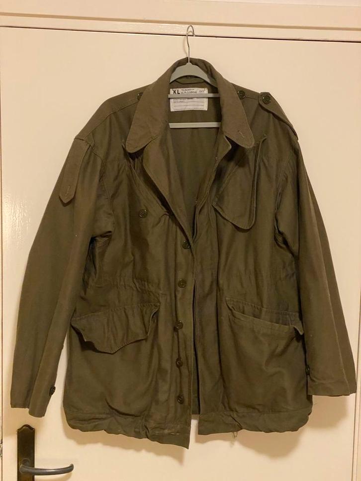Vintage KL Jas - Legergroen - Maat M, Verzamelen, Militaria | Algemeen, Ophalen of Verzenden