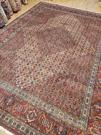 Vintage handgeknoopt perzisch tapijt tabriz 352x258, 200 cm of meer, 200 cm of meer, Gebruikt, Rechthoekig