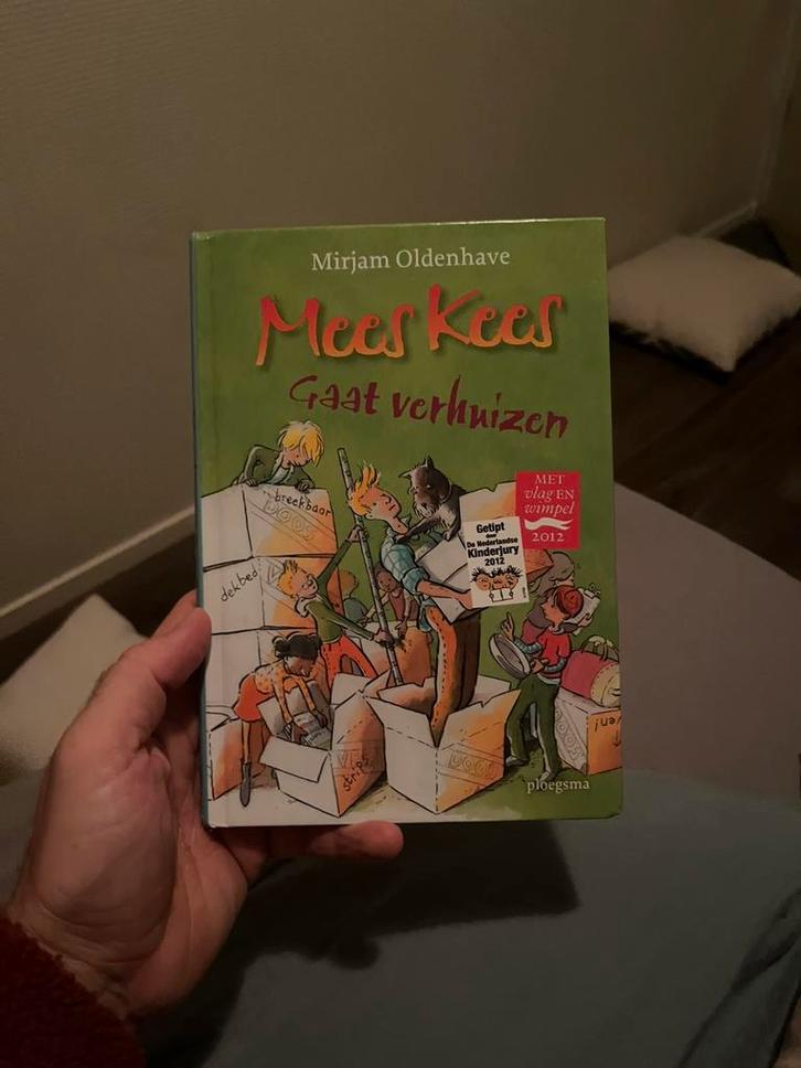 Mirjam Oldenhave - Mees Kees gaat verhuizen, Boeken, Kinderboeken | Jeugd | onder 10 jaar, Zo goed als nieuw, Fictie algemeen