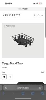 Gezocht: kleine mand zwart Veloretti, Ophalen of Verzenden, Zo goed als nieuw