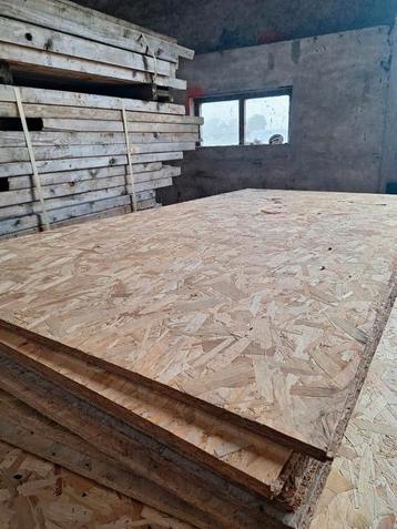 Partij zgan osb platen. 18 mm 122 x 244 beschikbaar voor biedingen
