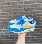 Nike Air Max 1 Signal Blue, Kleding | Heren, Schoenen, Overige kleuren, Nike, Ophalen of Verzenden, Sneakers of Gympen
