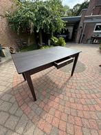 Eiken Eettafel met 4 Stoelen, Huis en Inrichting, Ophalen, Gebruikt, 100 tot 150 cm, Eikenhout