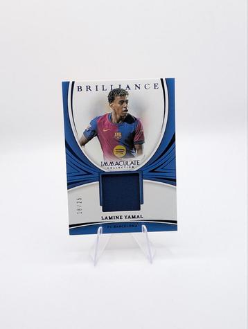 Lamine Yamal Brilliance Patch /25 - Panini Immaculate beschikbaar voor biedingen