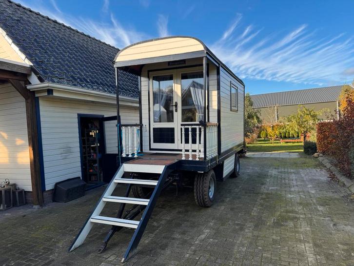 pipowagen, Doe-het-zelf en Verbouw, Bouwketen en Schaftketen, Gebruikt, Ophalen