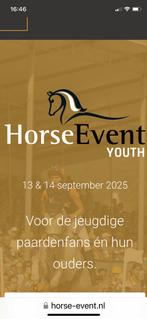 Horse event 14 september. 2 dagkaarten, Tickets en Kaartjes, Twee personen